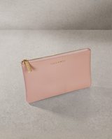 Pochette de voyage rose poudré