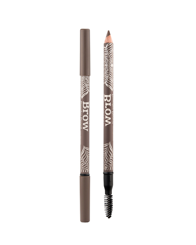 Vasanti Brow Powder Pencil - Shade Ash Brown Front Shot