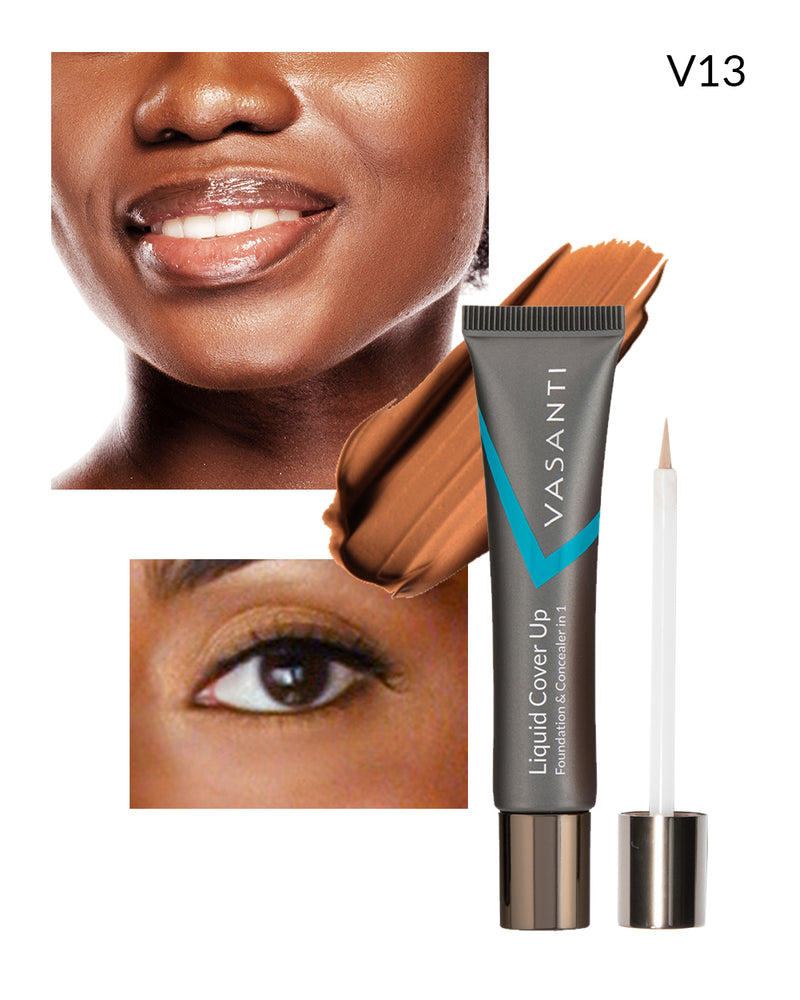 Liquid Cover Up Foundation and Concealer in 1 - Vasanti Cosmetics