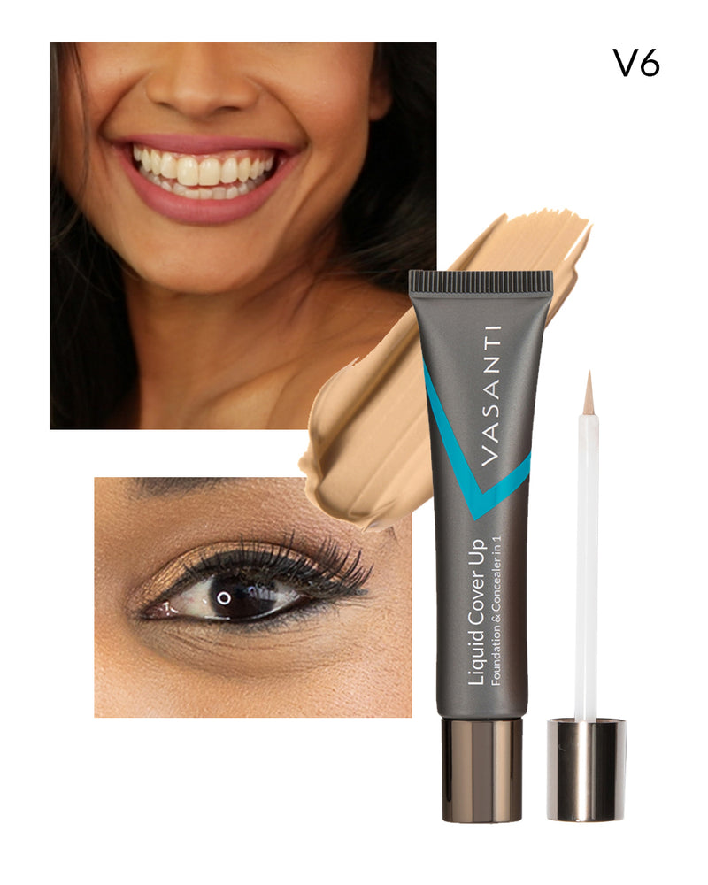 Liquid Cover Up Foundation and Concealer in 1 - Vasanti Cosmetics