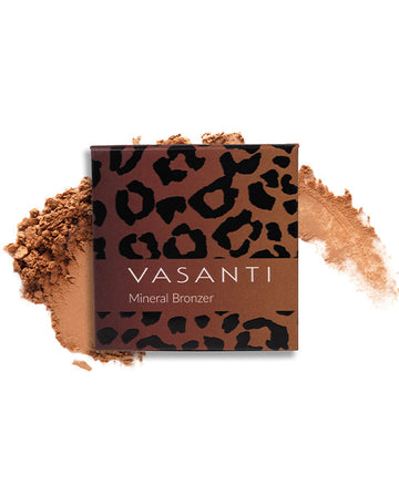 Your Bronzer – Vasanti - Powder - Cosmetics Natural Complexion Mineral Boost to Bronzer USA
