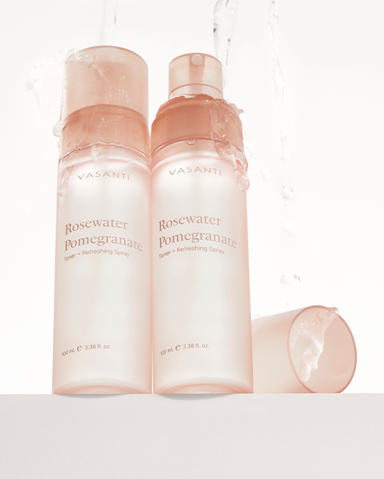 Rosewater Pomegranate Toner + Refreshing Spray