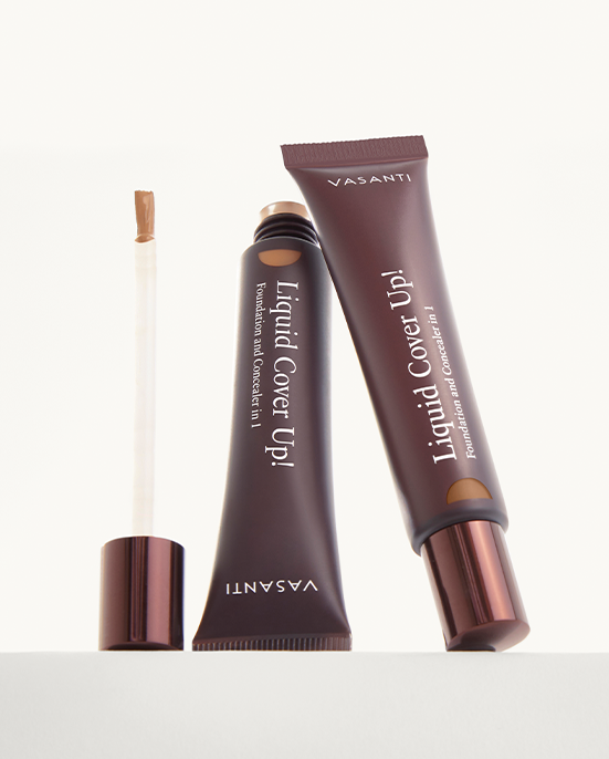Liquid Cover Up Foundation and Concealer in 1