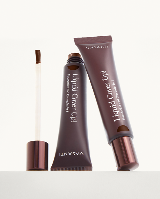Liquid Cover Up Foundation and Concealer in 1
