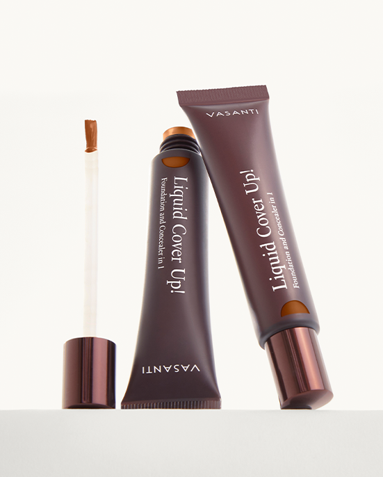 Liquid Cover Up Foundation and Concealer in 1