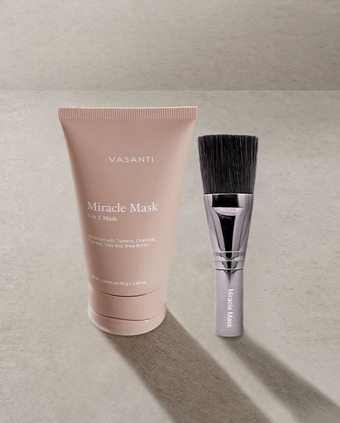 FACIALIST 5-WU BRIGHT UP ESSENCE 3個セット Miracle Mask 5 in 1 Mask & Brush Kit – Vasanti Cosmetics - USA