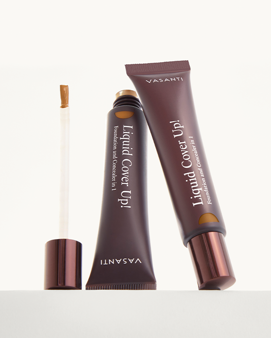 Liquid Cover Up Foundation and Concealer in 1