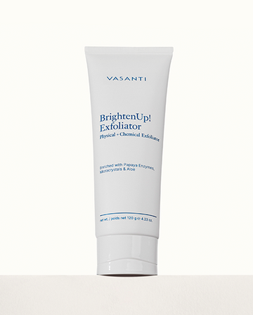 Brighten up with Our Papaya and Aloe Infused Facial Exfoliator