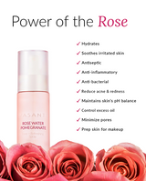 Rosewater and Pomegranate Toner + Refreshing Spray + Age is Only A Number