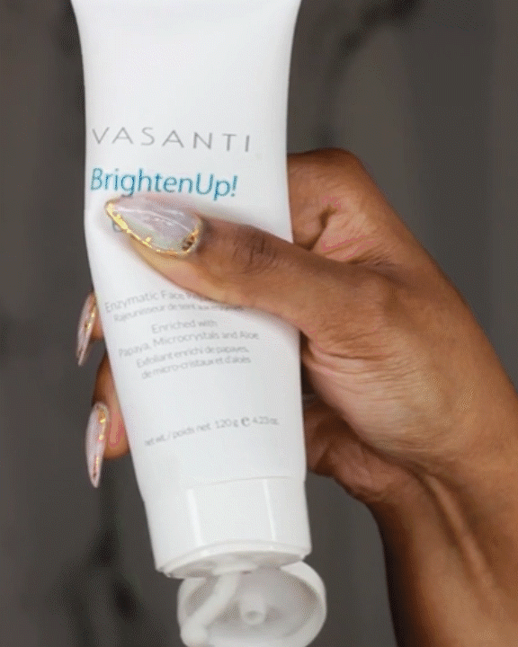 Brighten Up! Exfoliator + Glow Boosting Serum Kit - Vasanti Cosmetics