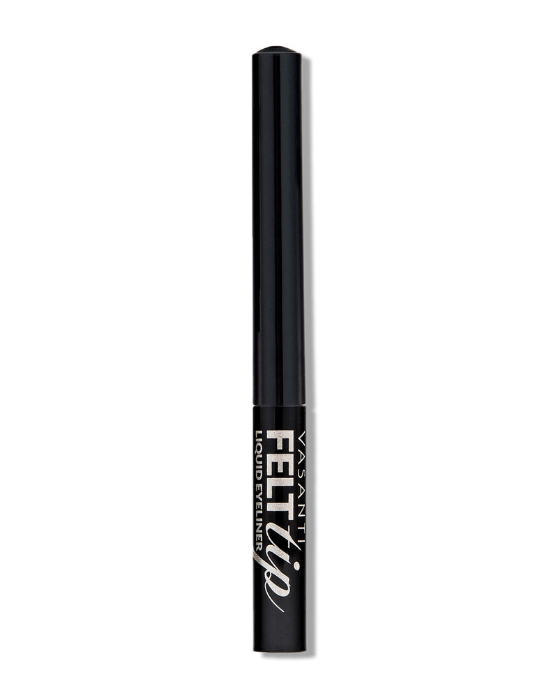 Felt Tip Liquid Eyeliner - Black - Vasanti Cosmetics
