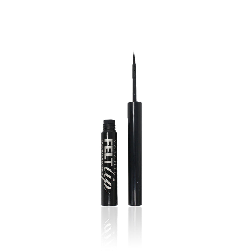 Vasanti Felt Tip Liquid Eyeliner - Black - Front Shot
