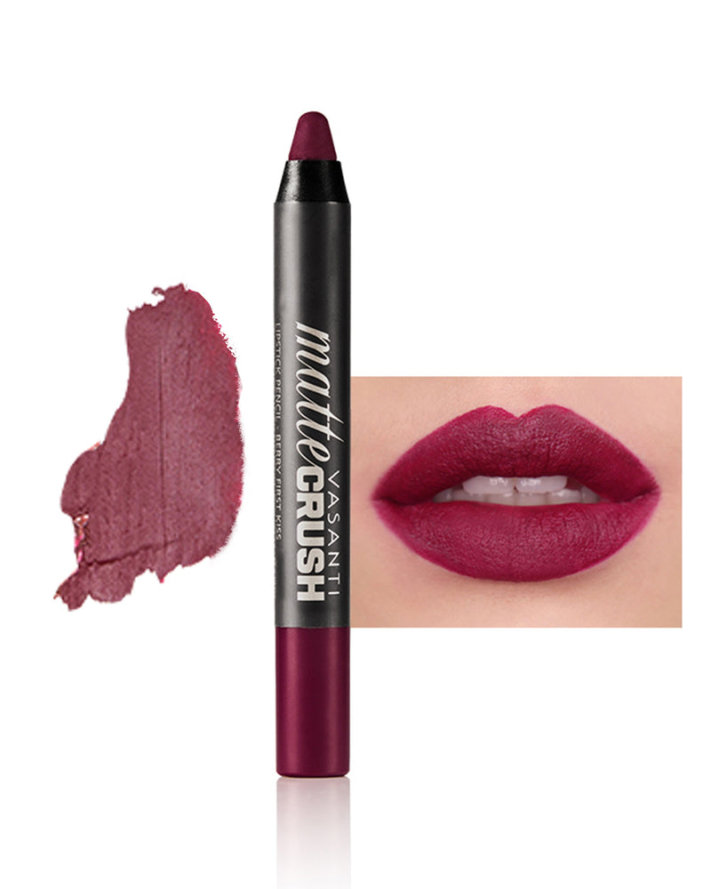 Matte Crush Lipstick Pencil - Vasanti Cosmetics