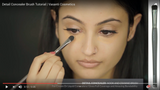 Vasanti Detail Concealer - Nook and Crannie brush - Screenshot from Youtube video