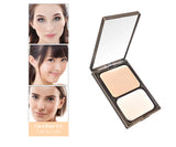 Vasanti Face Base Powder Foundation - Shade V1 Fair to Light - Front shot with swatch